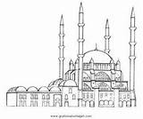 Moschee Malvorlage Kleurplaat Ausdrucken Ausmalen Coloring Malvorlagen Malvorlagan Gratismalvorlagen sketch template
