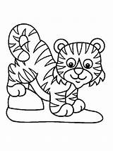 Coloring Pages Baby Para Animales Selva Colorear Tiger Tigers Animals La Kids Color Comments Visit Sheets Cartoon Choose Board Popular sketch template