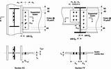 Connections Plate Steelconstruction sketch template