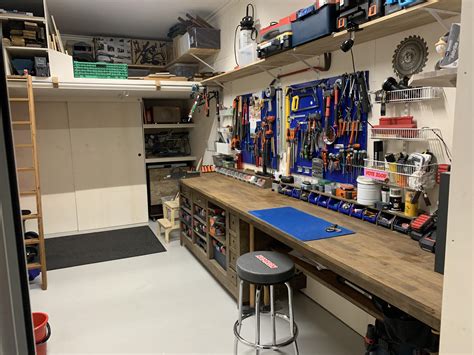years work  making  small woodworking shop   garage workbenches