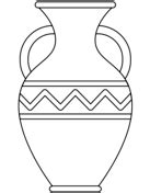 greek ancient vase coloring page  printable coloring pages
