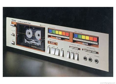 Teac V 9 Manual Stereo Cassette Deck Hifi Engine