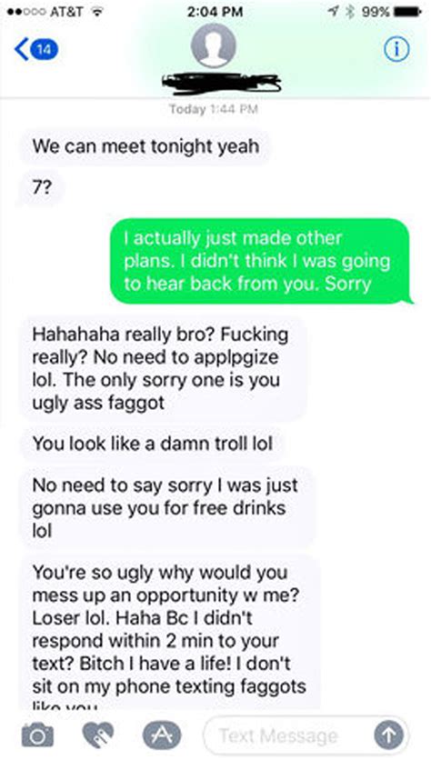 Woman On Tinder Goes Completely Mental After Bro Cancels Their Date