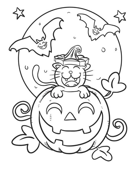 halloween coloring pages   graders rodney hudsons