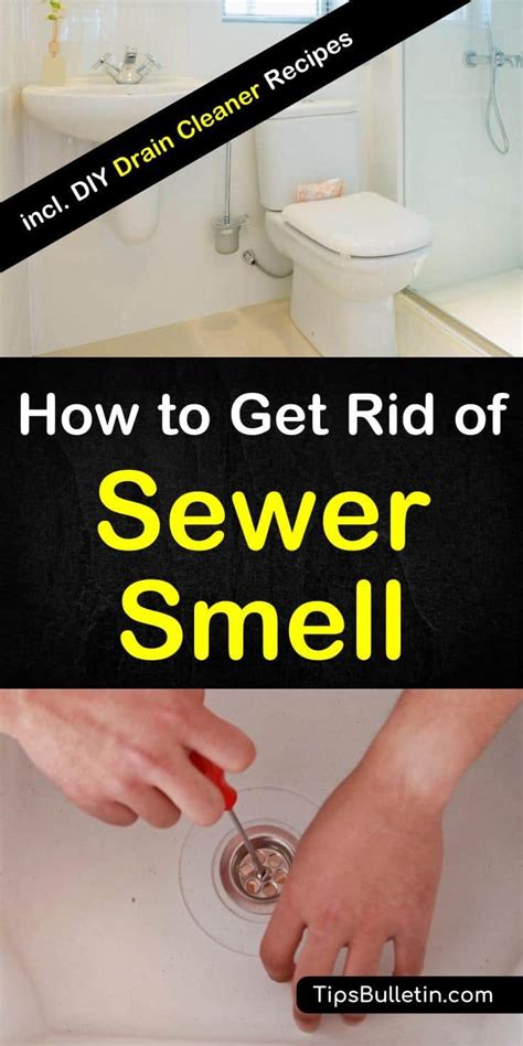 rid  sewer smell   house  basements clean