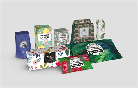 sample kit  custom printed packaging design