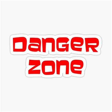 danger zone gifts merchandise redbubble