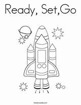 Coloring Ready Go Space Set Shuttle Favorites Login Add Print sketch template