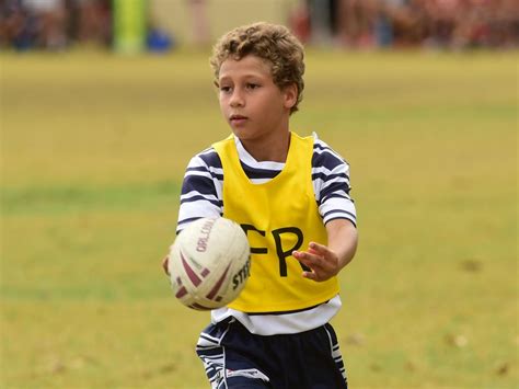 kids play hard  rugby league carnival  courier mail