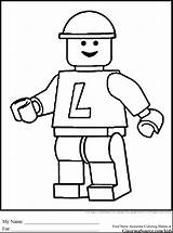 Lego Coloring Man Minifigure Pages Printable Minifigures Getcolorings Fresh Getdrawings Color sketch template
