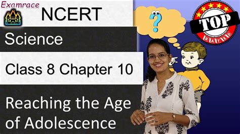 Ncert Class 8 Science Chapter 10 Reaching The Age Of Adolescence