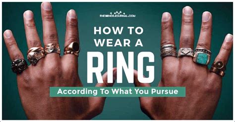 What Rings Mean On Each Finger Mens Ring Meanings Vlr Eng Br