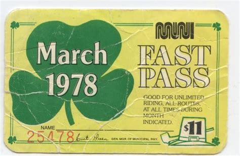 sf muni fast pass march 1978 sally wassink flickr