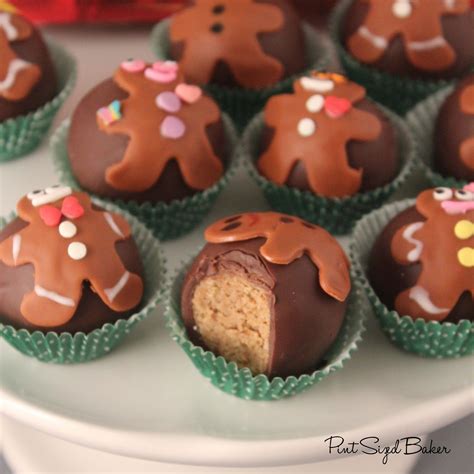 little debbie gingerbread men truffles snack cake holiday baking