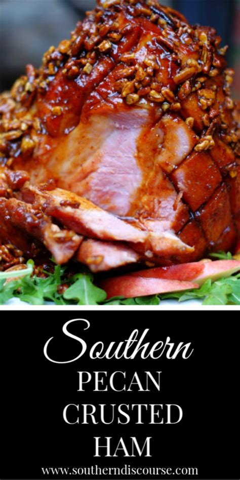 southern pecan crusted ham southern discourse