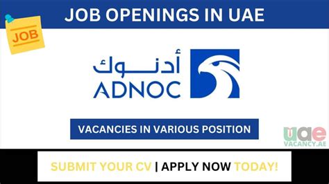 Adnoc Careers In Uae 2023 New Job Vacancies And How To Apply