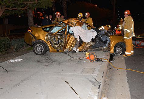 woman killed driver injured  suspected dui crash  north hills latimes