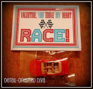 heart race valentine  printable  sweet valentine