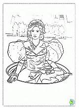 Coloring Enchanted Pages Dinokids Giselle Princess Coloringdisney sketch template