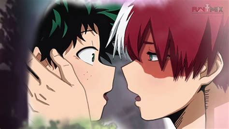 tododeku kiss a valentine s day parody fan edit youtube