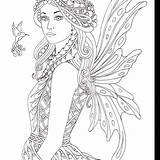 Fairy Tangles sketch template