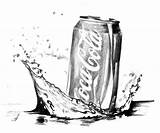 Cola Coca Coloring Pages Drawing Print Tekenen Pinned Colleen Coloringtop sketch template