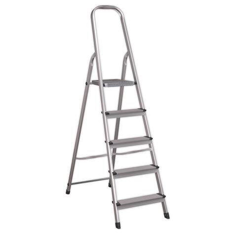 aluminium step ladder  tread en  huttie