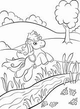 Coloring River Pages Nile Stream Printable Getcolorings Getdrawings Pony Little Colorings sketch template