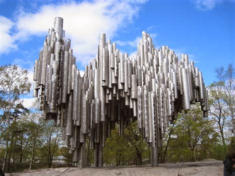 sibelius monument photo gallery helsinki finland