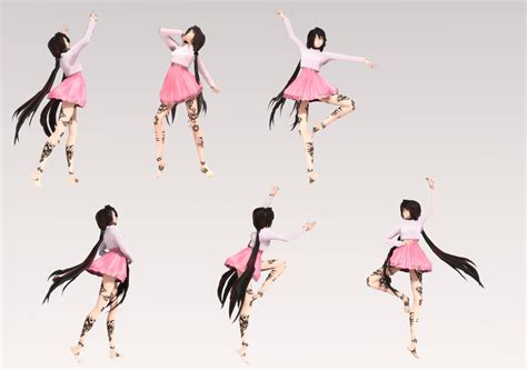 [mmd pose dl] solo dance pose pack download by aimeesa on deviantart