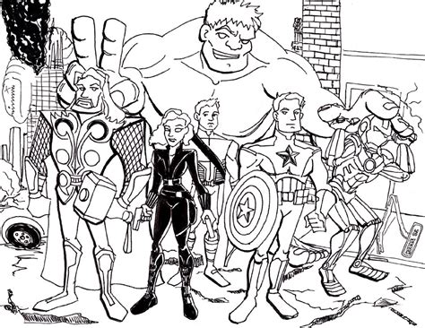 avengers coloring pages  marvel  worksheets