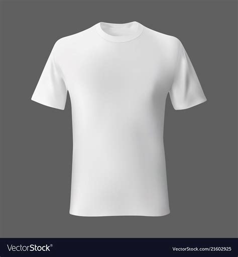 White T Shirt Template Hd