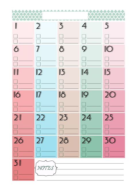 perpetual calendar printable calendar printables perpetual calendar