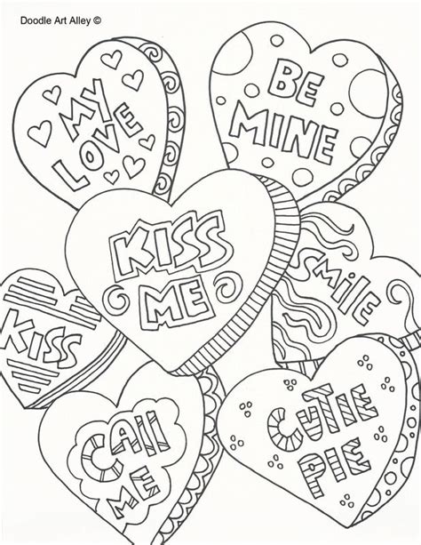 advanced coloring  valentines day heart coloring pages