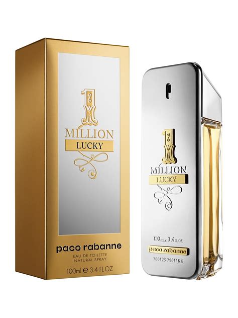 million lucky paco rabanne cologne   fragrance  men
