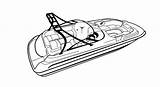 Covercraft Inboard Wakeboard sketch template