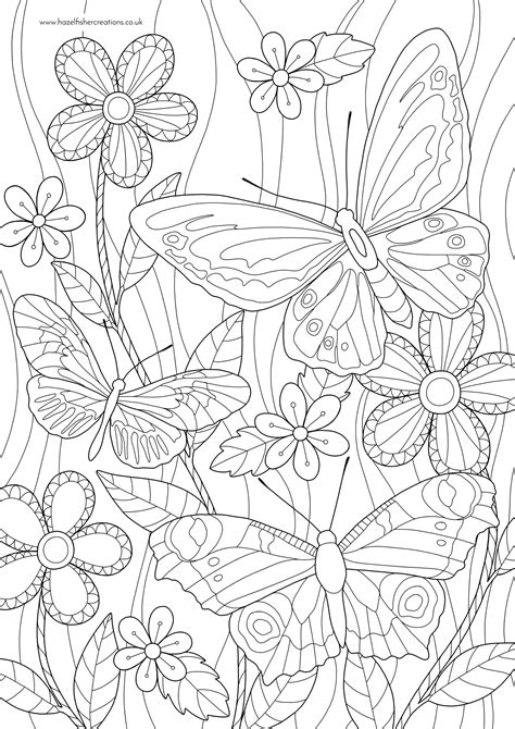 butterfly colouring  activity sheet printables
