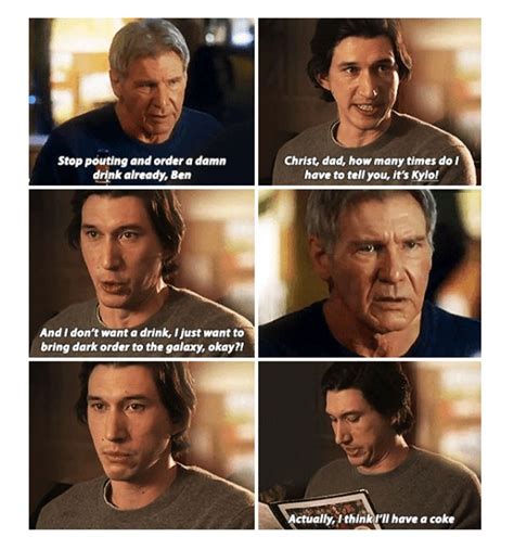 What Kylo Ren And Han Solo Would Look Like In The Suburbs