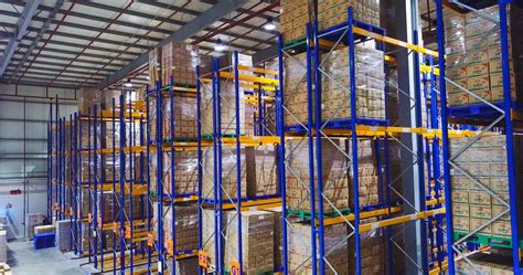 pallet rack systems  warehouse operators techno metal shelving