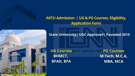 aktu admission  ug pg courses eligibility important