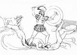 Achilles Coloring Pages Contending Rivers River Iliad Nutbrown Hare Drawing Were Down Little Big Categories Supercoloring sketch template