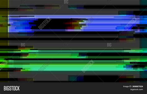 glitch noise image photo  trial bigstock