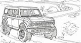 Bronco Drops Carscoops Colouring Handful sketch template