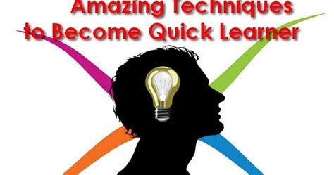 amazing techniques   quick learner study smart
