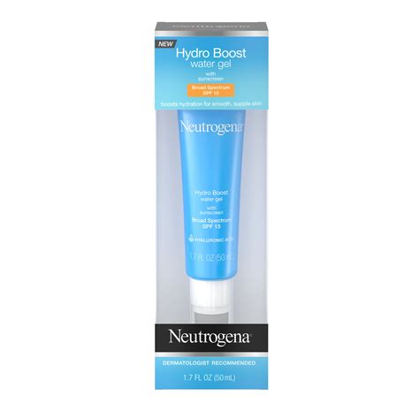 neutrogena hydro boost facial moisturizer  hyaluronic acid