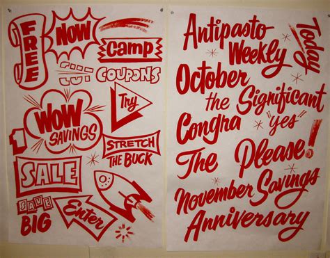 hand lettered sign painting lettering hand lettering inspiration