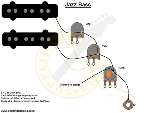 pj bass pickup wiring diagram wiring diagram  schematic
