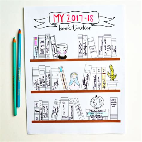 printable book tracker printable word searches