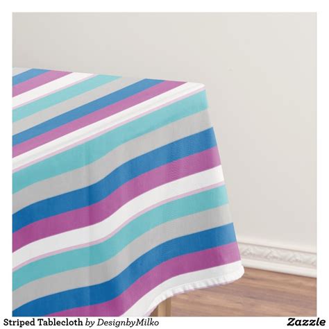 striped tablecloth zazzlecom home decor house design interior design