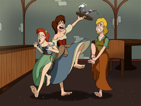 Working Wenches By Devilishdiversions On Deviantart